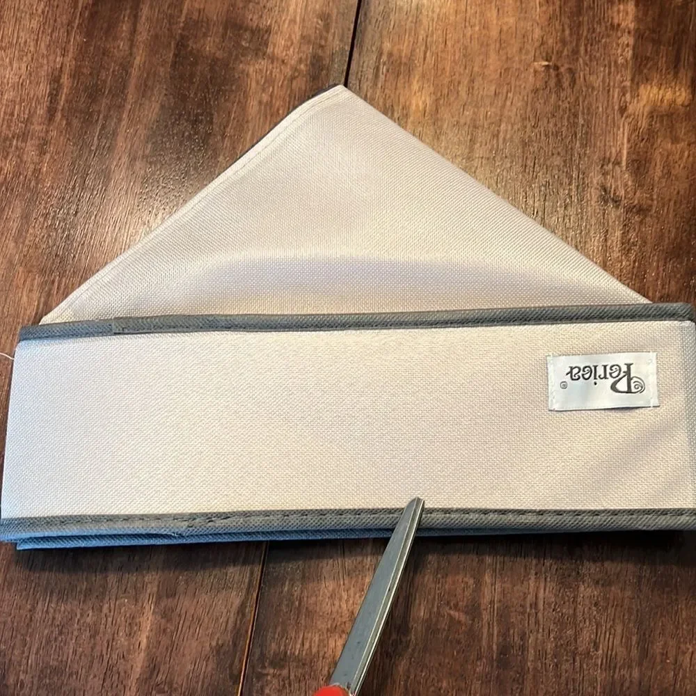 Periea Gray Organizational and Collapsible Drawer Square